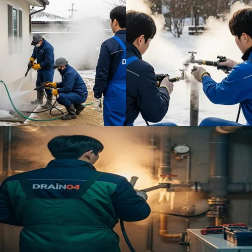 계양구 수도 배관 얼었을때 해빙 꽁꽁 언 수도관 완벽 해빙