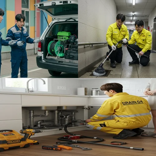 광주시 하수구고압세척 속전속결 해결