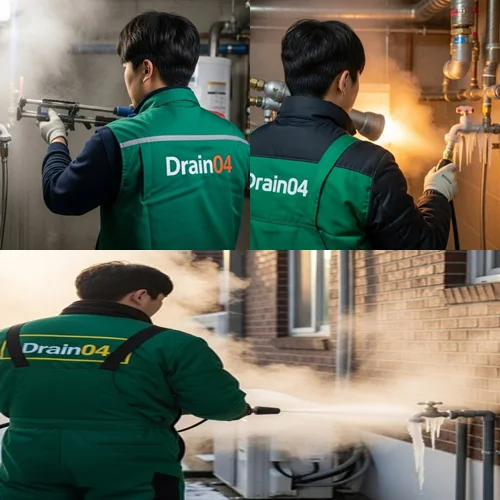 권선구 언수도 녹임 해빙 업체 겨울철 동파 긴급 해결