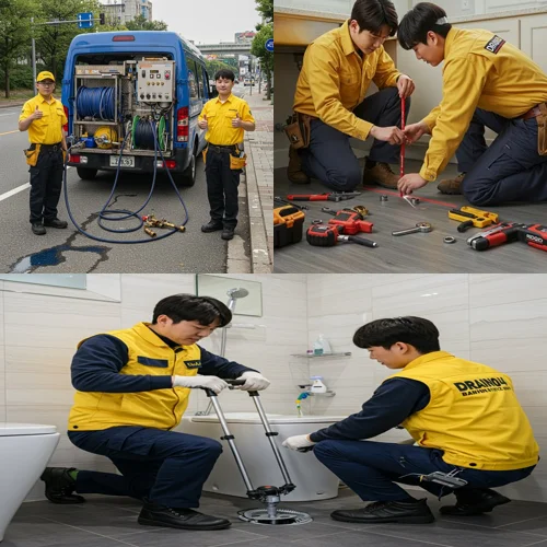 광주시 하수구고압세척 속전속결 해결