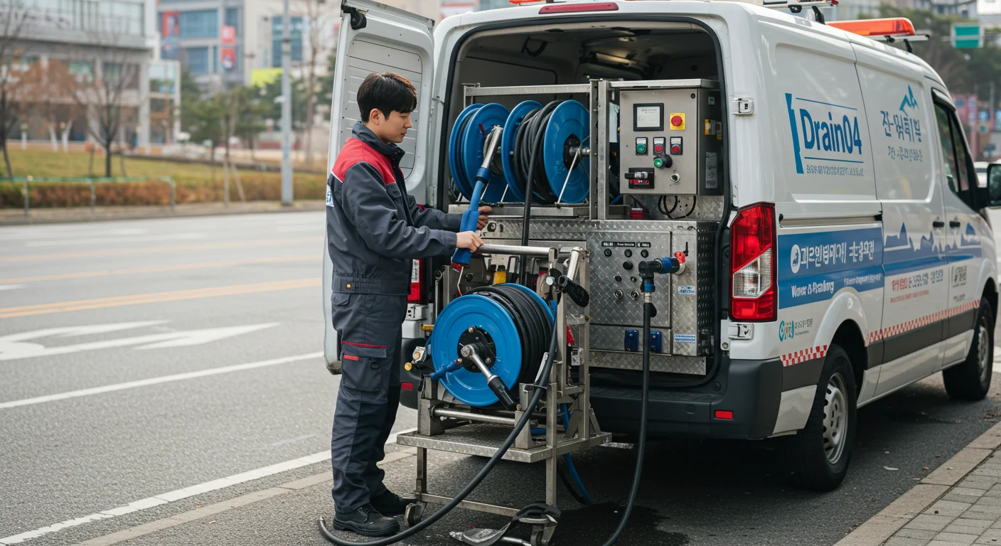 막힌 배관 뻥 뚫어드립니다 구리시 하수구고압세척