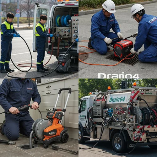 배관 기름때 00% 제거 인천 서구 고압세척