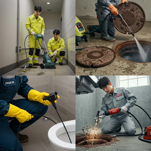 영통구 고압세척 시원하게 뚫어