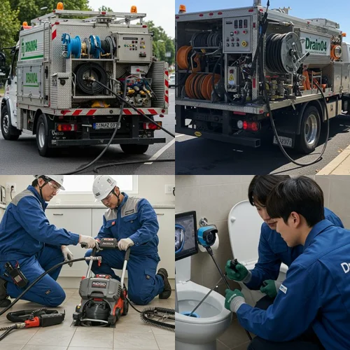 군포 하수구고압세척 아파트 횡주관 청소... 이젠 안심