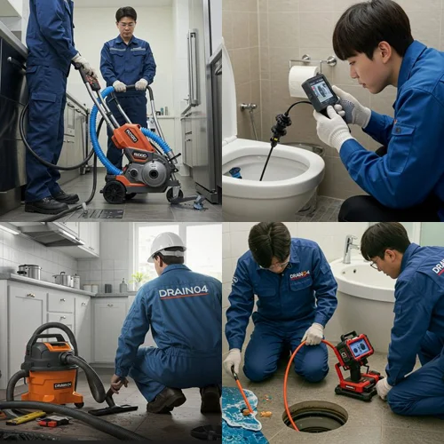 마포 고압세척 홍대 상가... 기름때와의 전쟁 선포