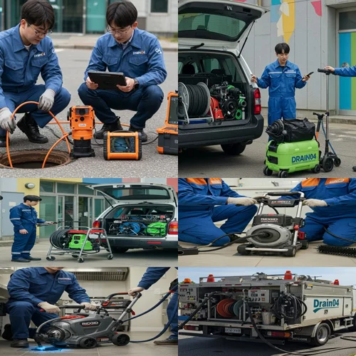 마포 고압세척 홍대 상가... 기름때와의 전쟁 선포