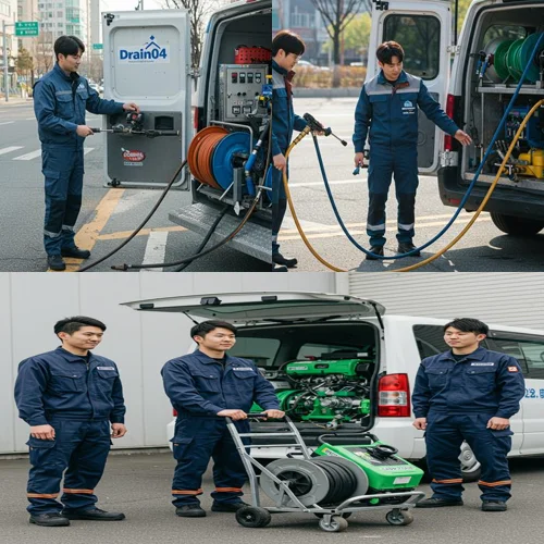 전원주택 횡주관 청소엔? 안성 하수구고압세척