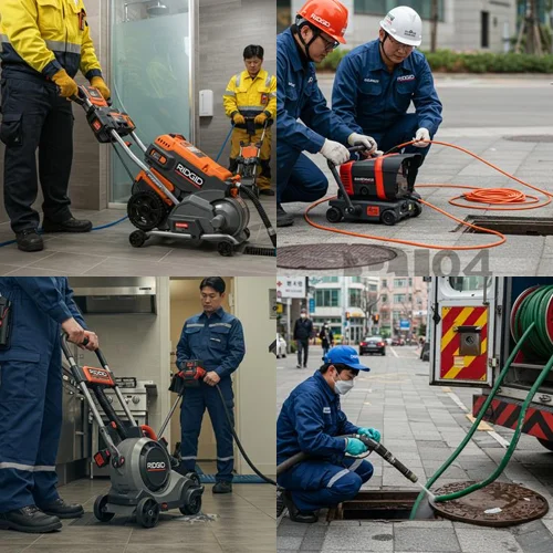 전원주택 횡주관 청소엔? 안성 하수구고압세척