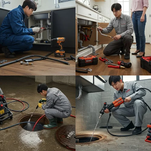 영통구 고압세척 시원하게 뚫어