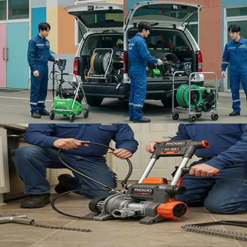 오산 하수구고압세척 가장동 공단... 묵은 때 청소