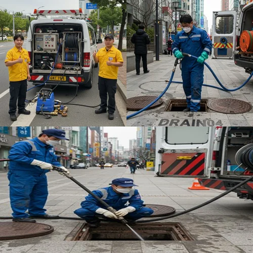 파주 하수구고압세척 한 번에 해결