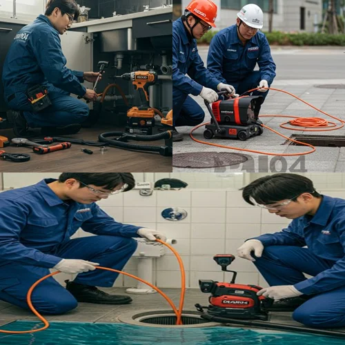 동대문구 하수구고압세척 답답함 없이