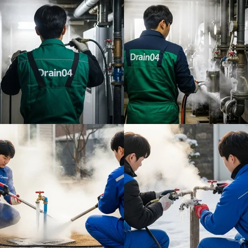 부천시 언수도 녹임 해빙 업체 꽁꽁 언 수도관 완벽 해빙