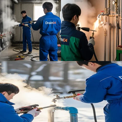 팔달구 언수도 녹임 해빙 업체 겨울철 동파 긴급 해결