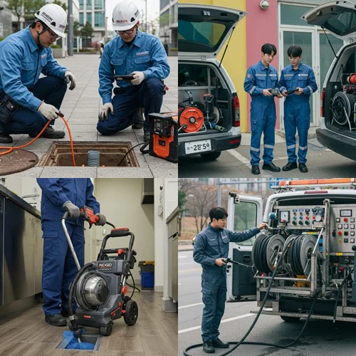 안양 고압세척 확실하게 해결