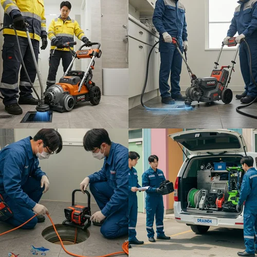 과천시 하수구고압세척 시원하게 뚫어