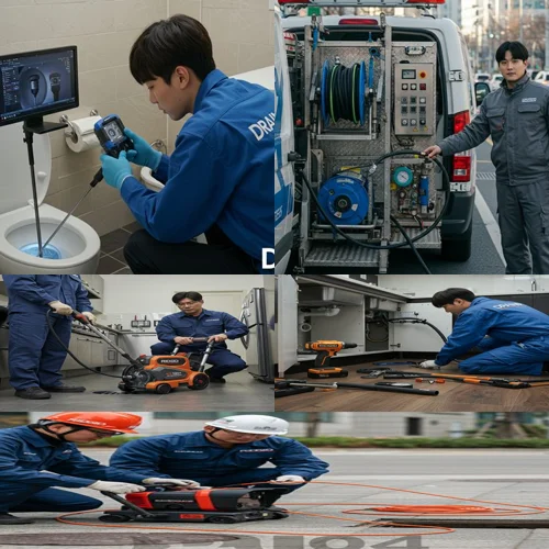 과천시 하수구고압세척 시원하게 뚫어