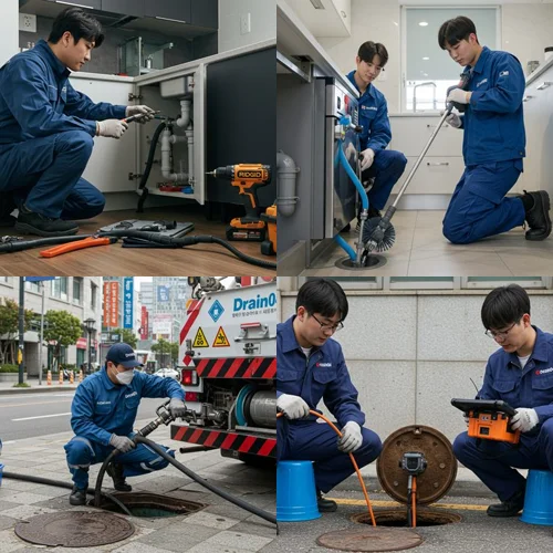 강남구 하수구고압세척 후련하게 뚫어