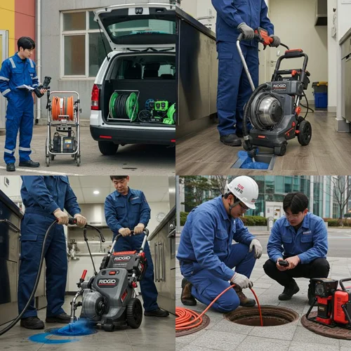 고양시 고압세척 식당 주방 기름때 완벽 제거
