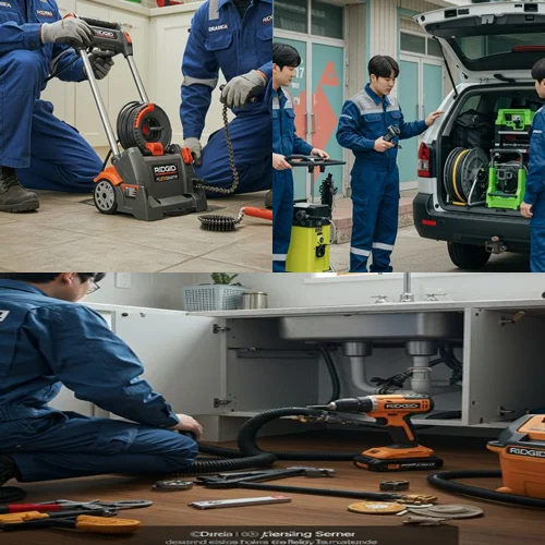 인천 동구 고압세척 공장 폐수 배관 청소