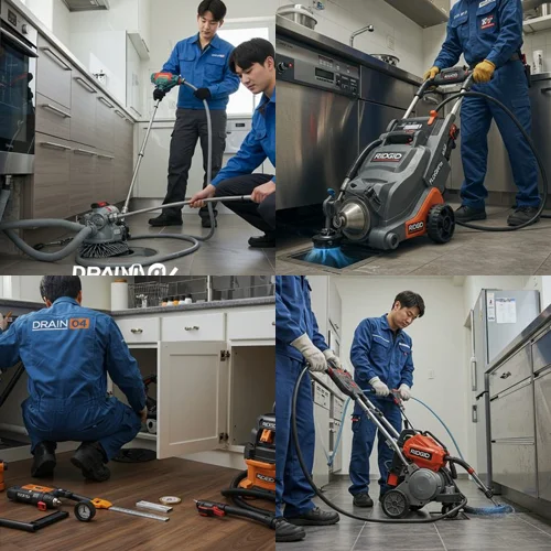 부천 하수구고압세척 중동 상가 배관 막힘