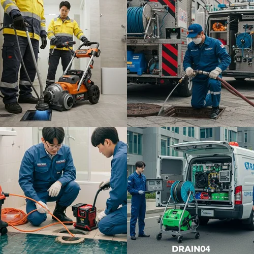 광진구 고압세척 건대입구 식당가 하수구