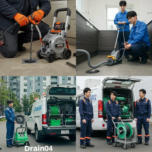 동두천시 하수구고압세척 공장 배관 청소 전문