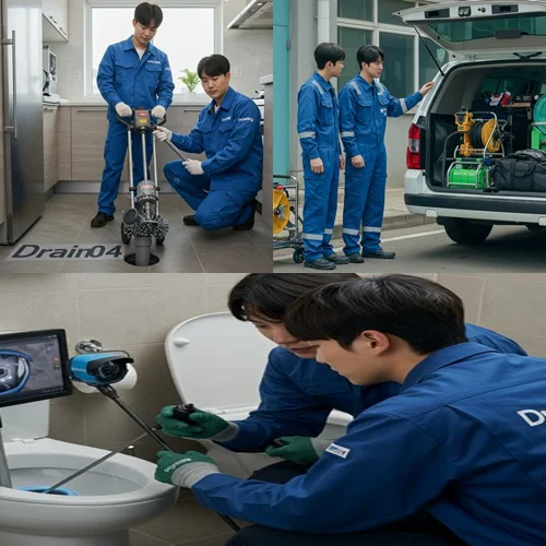 김포시 하수구고압세척 공장 단지 배관 청소