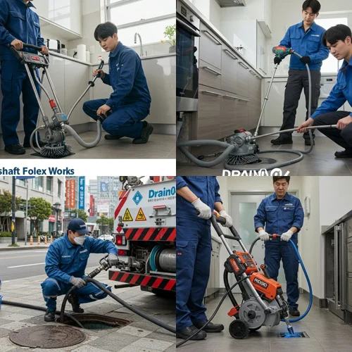 김포시 하수구고압세척 공장 단지 배관 청소