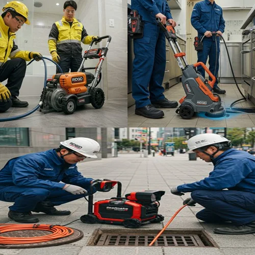 김포시 하수구고압세척 공장 단지 배관 청소
