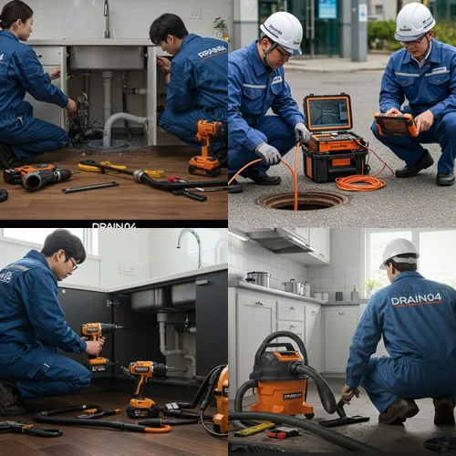 팔달구 하수구고압세척 수원역 앞 상가 하수구