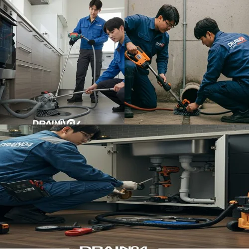 도봉구 하수구고압세척 쌍문동 빌라 하수구