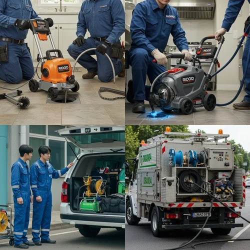 팔달구 고압세척 매산로 식당가 하수구