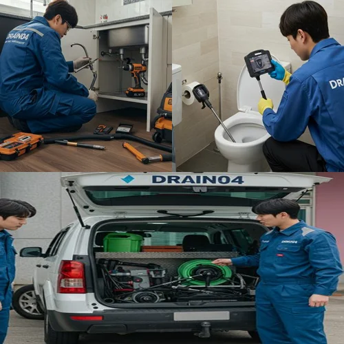 미추홀구 고압세척 주안역 상가 하수구 막힘