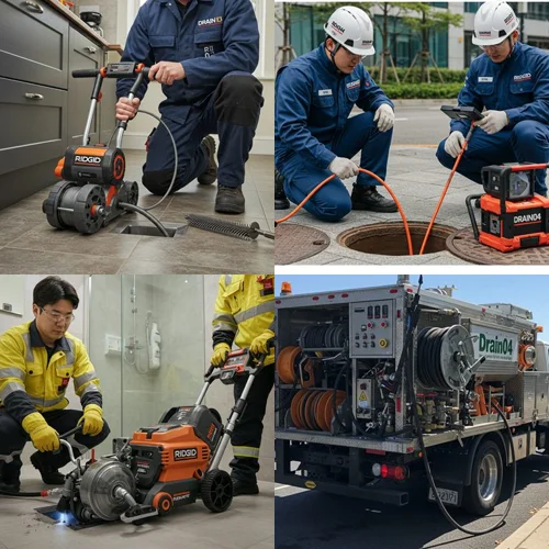 수지구 고압세척 풍덕천동 상가 하수구