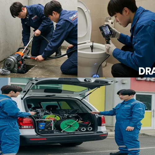 수지구 고압세척 풍덕천동 상가 하수구