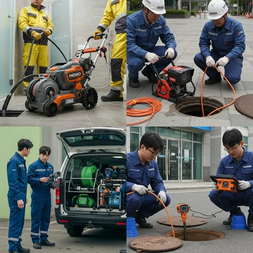 수지구 고압세척 풍덕천동 상가 하수구