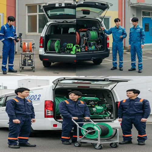 하남시 하수구고압세척 미사강변도시 상가