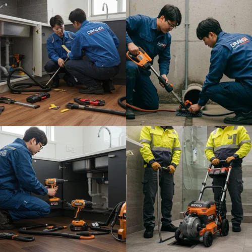 분당구 고압세척 판교 테크노밸리 배관