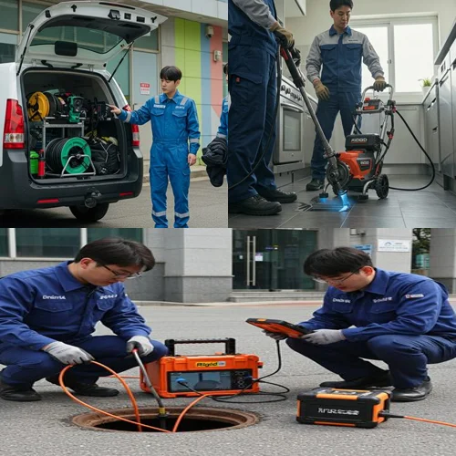 남양주 고압세척 하수구막힘 상가 배관