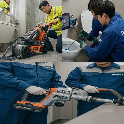 의왕시 하수구고압세척 오전동 공장 배관