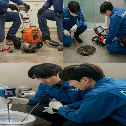 강남구 고압세척 테헤란로 빌딩 메인 배관