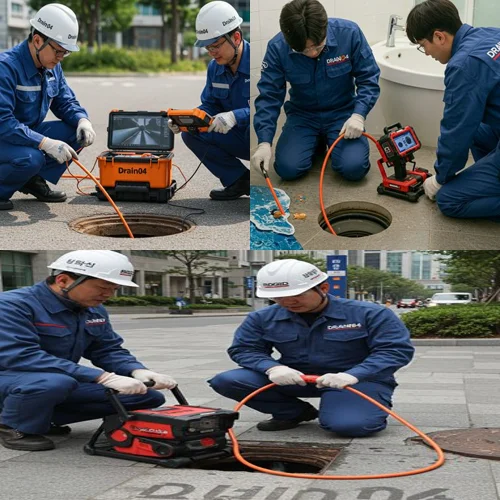 구리시 고압세척 상가 하수구 막힘 뚫음