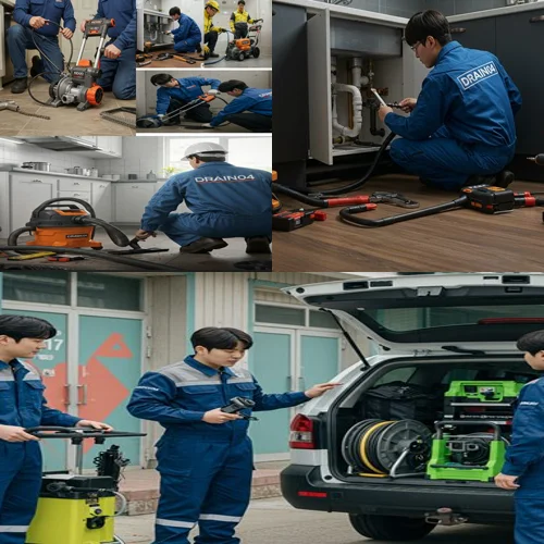 고양시 하수구고압세척 일산 상가 하수구