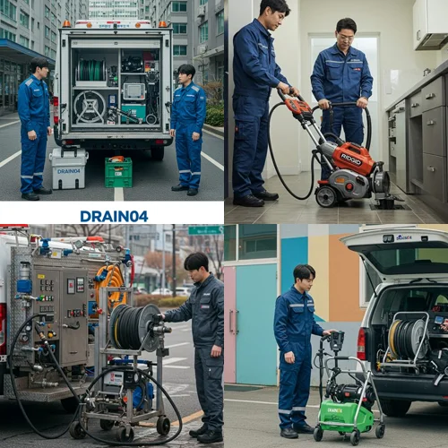 분당 하수구고압세척 아파트 메인 배관 청소