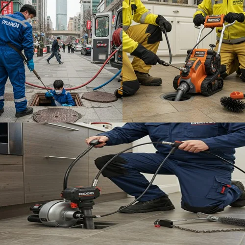 분당 하수구고압세척 아파트 메인 배관 청소