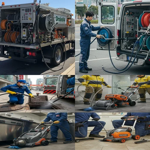 강동구 고압세척 상가 화장실 배관 청소