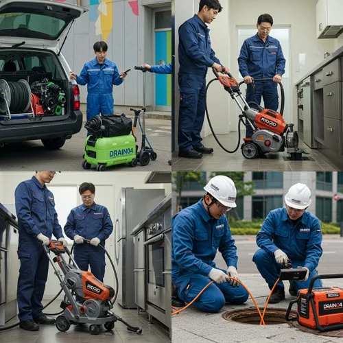 고양시 고압세척 식당 주방 기름때 완벽 제거