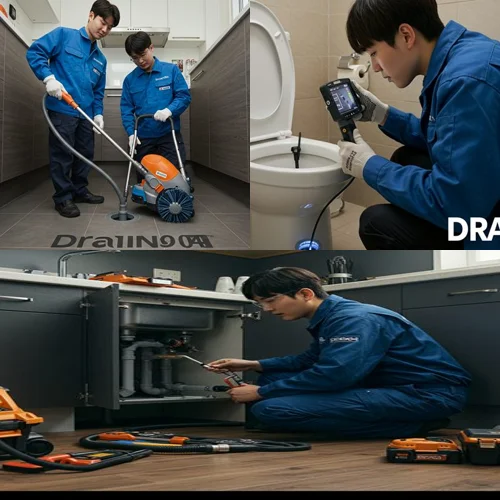 파주시 고압세척 파주 출판단지 배관