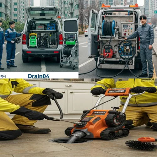 안양 고압세척 안양 일번가 식당 하수구